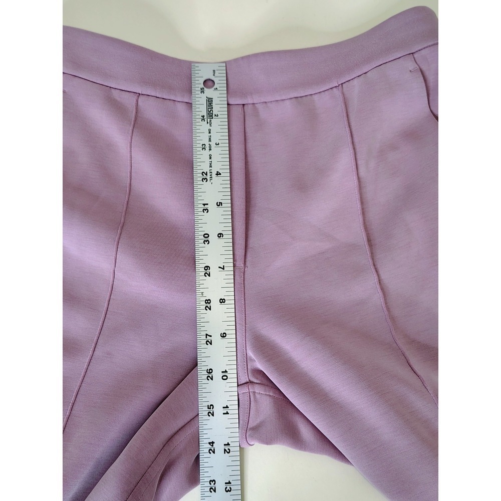 Lululemon Softstreme Pintuck Mid Rise Wide Leg Pant Rose Pink Soft Size Small - Picture 5 of 7
